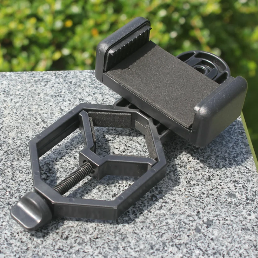 Soporte móvil clip universal telescopio y binocular portátil campismo - imagen 3