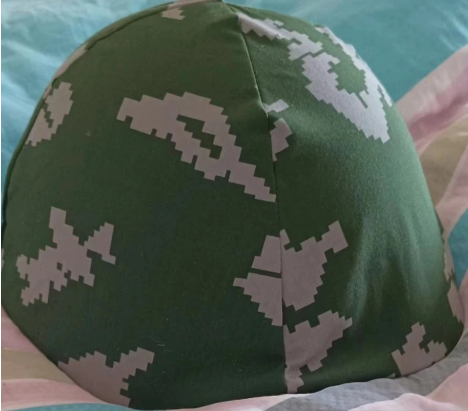 Funda de camuflaje blanco para casco soviético SSH68 y SSH40