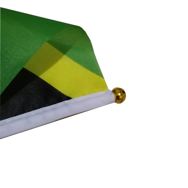 Bandera de Jamaica poliéster resistente con ojales - imagen 4