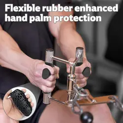 Guantes sin dedos de entrenamiento con agarre para dominadas