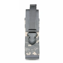 Porta linterna táctico Molle para caza y camping