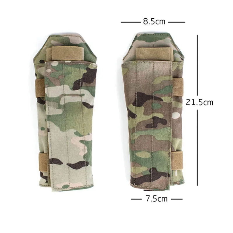 Portaplacas táctico MOLLE acolchado para chaleco JPC LV119 - imagen 5