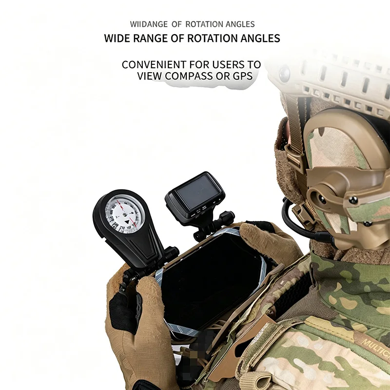 Tablero táctico de navegación plegable para móvil, camuflado - imagen 5
