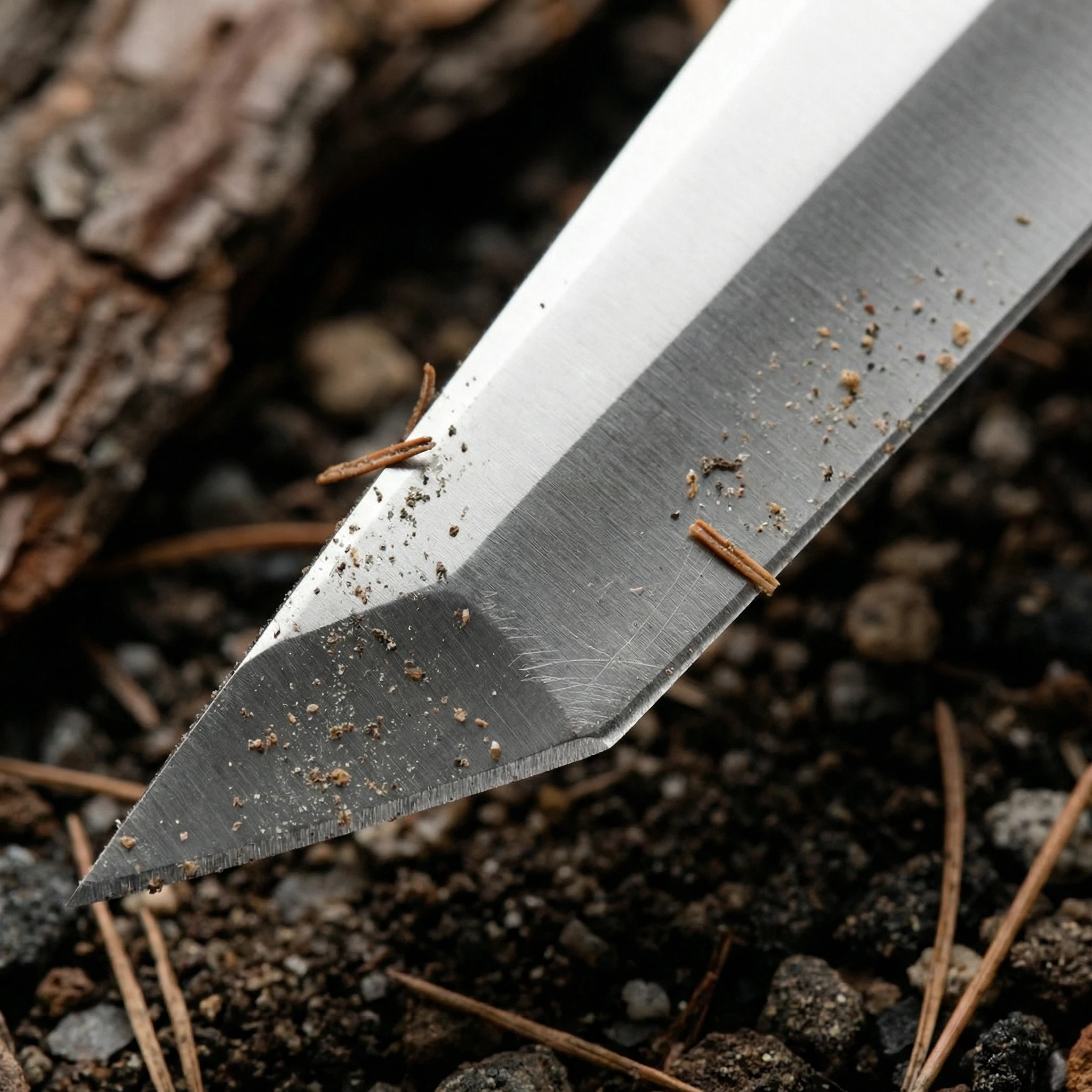 Cuchillo fijo táctico con funda, pequeño para aire libre y campo - imagen 3