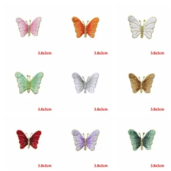 Parche bordado mariposa para coser o planchar – estilo DIY