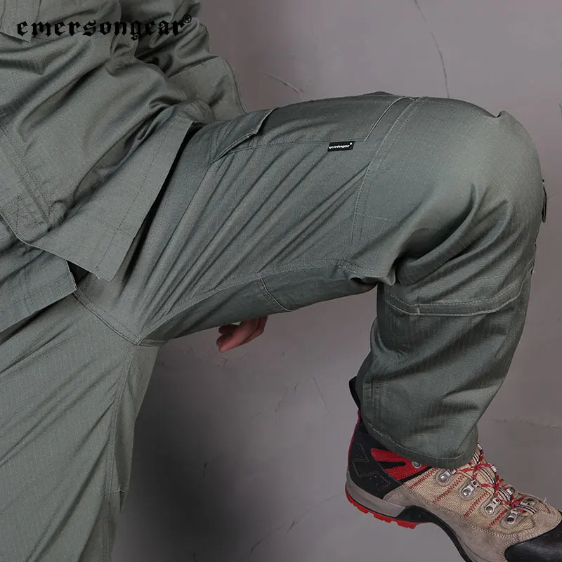 Uniforme BDU EmersonGear OD – Camisa y pantalón cargo tácticos - imagen 4