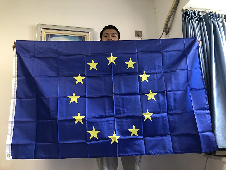 Bandera colgante de la UE para decoración
