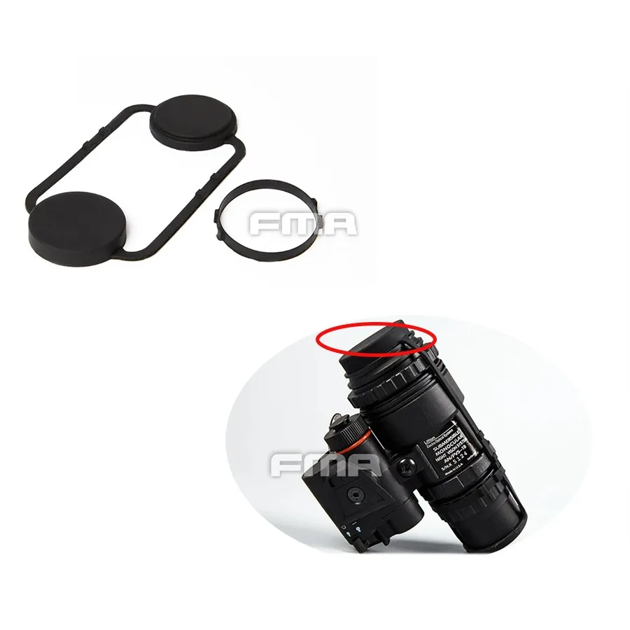 Junta protectora de goma para lentes PVS18 FMA táctica - imagen 5