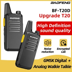 Walkie talkie mini BF-T20 portátil, VOX y carga USB