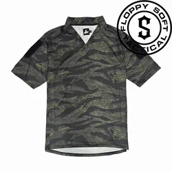 Camiseta de rugby para actividades al aire libre, manga larga o corta