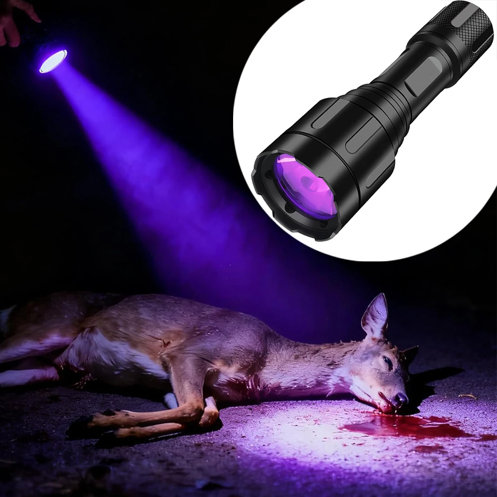 Linterna rastreo sangre recargable portátil caza nocturna