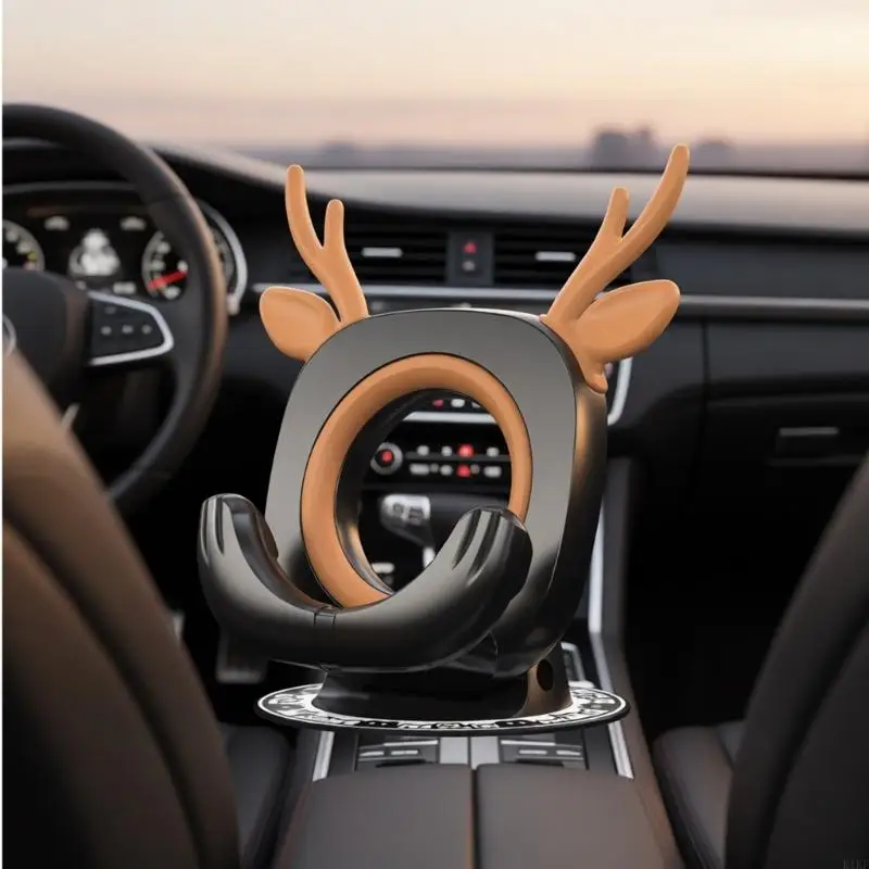 Soporte para teléfono coche giratorio 360° silicona antideslizante - imagen 3