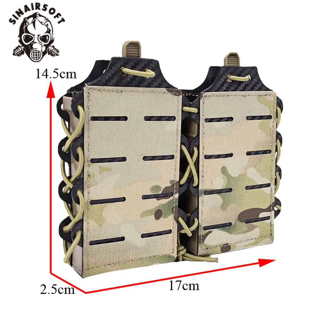 Bolsa táctica SINAIRSOFT negra