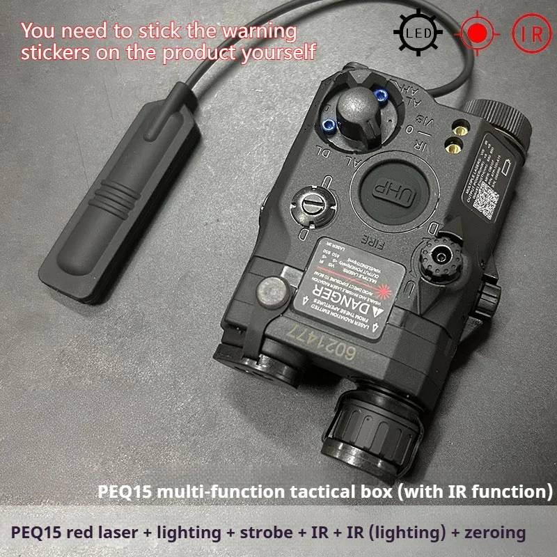 Element PEQ15 láser táctico rojo verde IR – versión MOLLE - imagen 4
