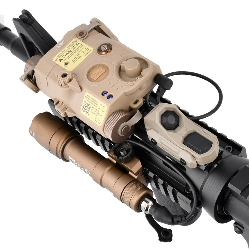 WADSN Linterna táctica con láser RGB para Airsoft y mando - imagen 2