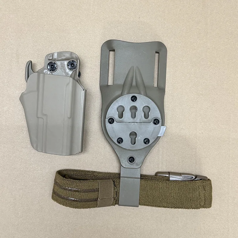 Funda táctica de pierna para pistola de liberación rápida MOLLE - imagen 4