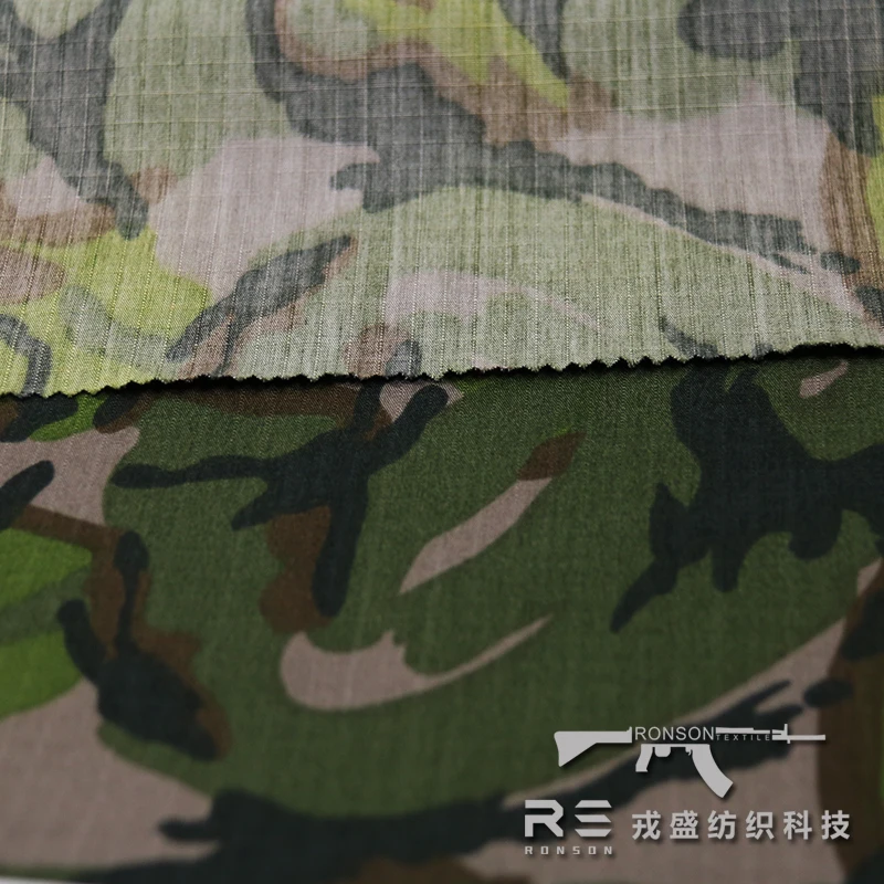 Tela táctica Ripstop camuflaje tipo camo para uniformes - imagen 3