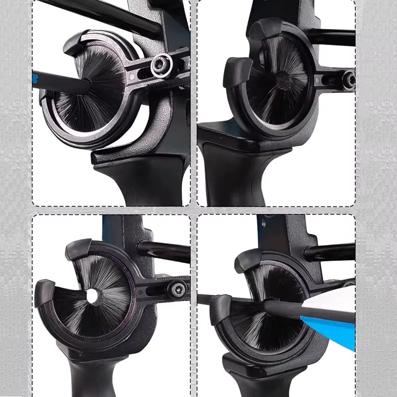 Soporte flechas cepillo captura arco compuesto recurvo caza objetivo - imagen 2
