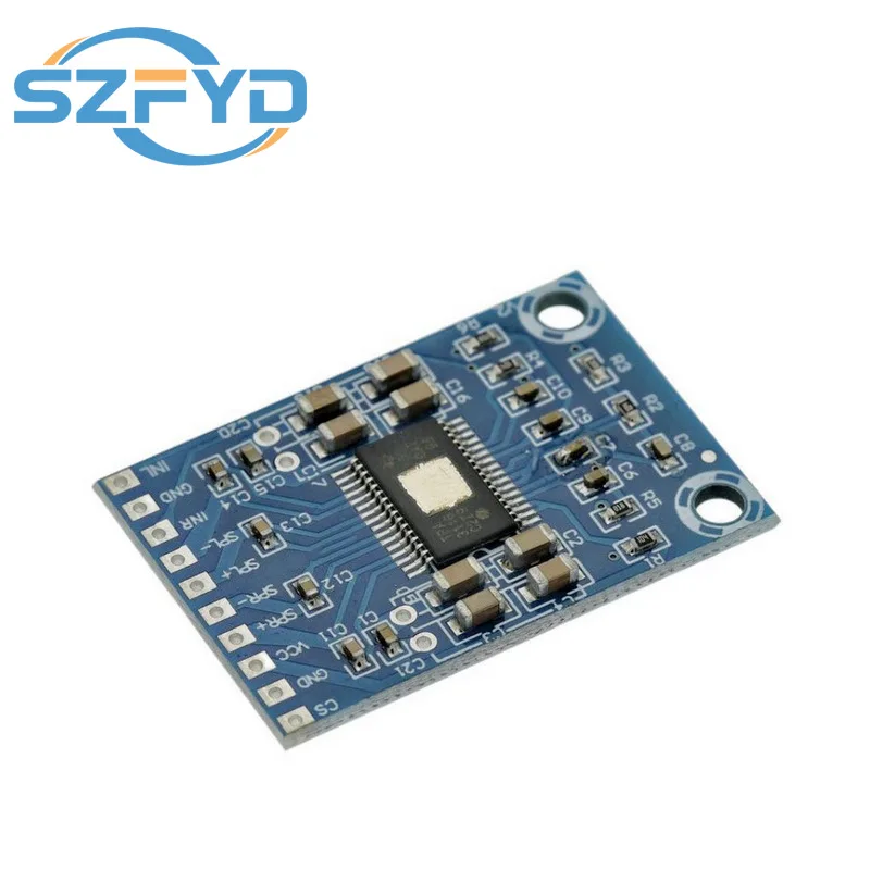 Placa amplificadora TPA3116D2 modelo XH-M562 vista frontal