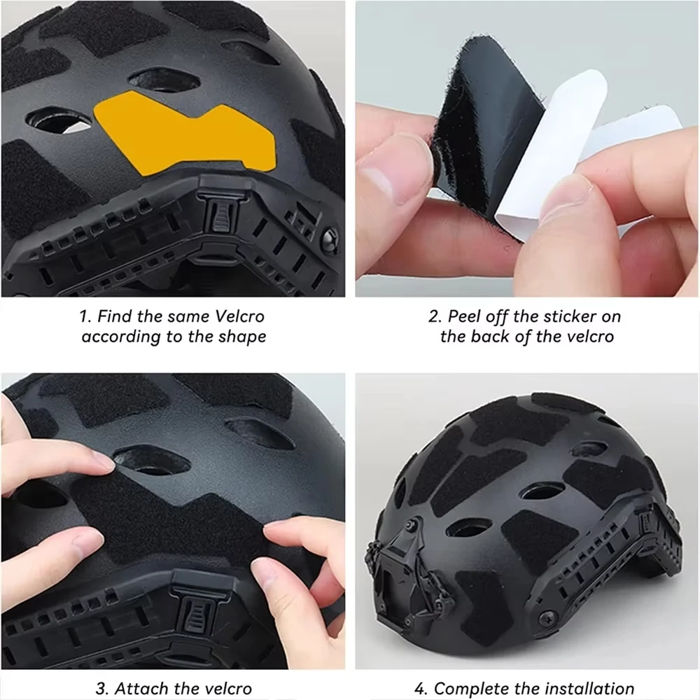 Parche velcro identificativo para casco táctico FAST - imagen 2