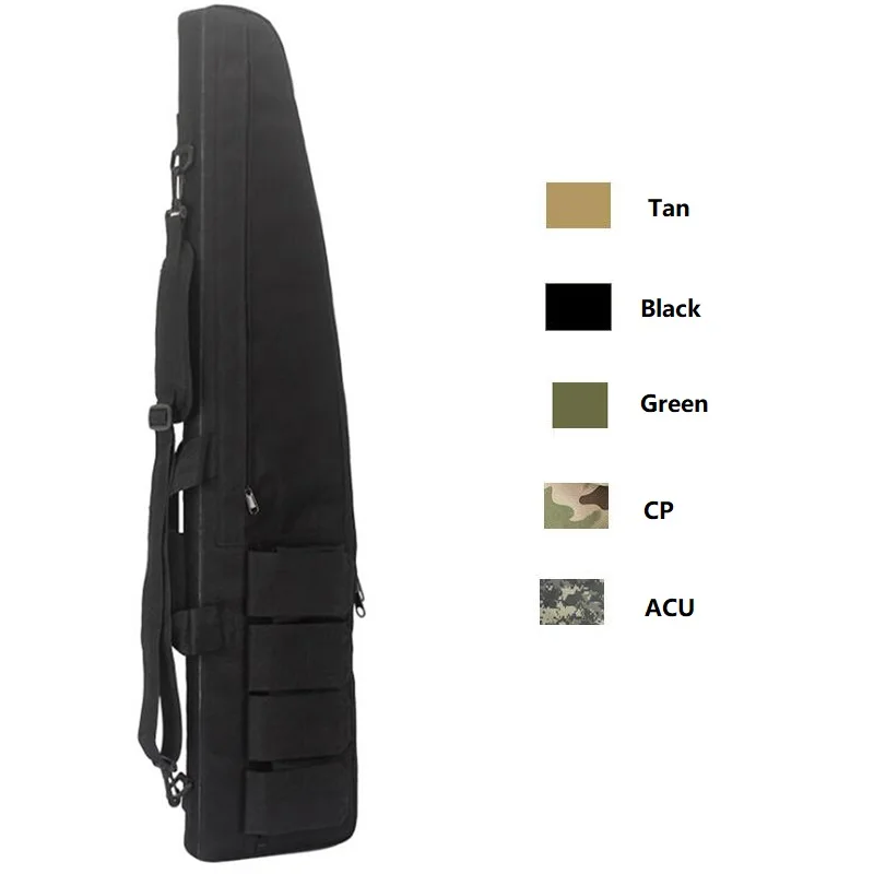 Bolsa táctica para rifle impermeable con espuma EVA y goma