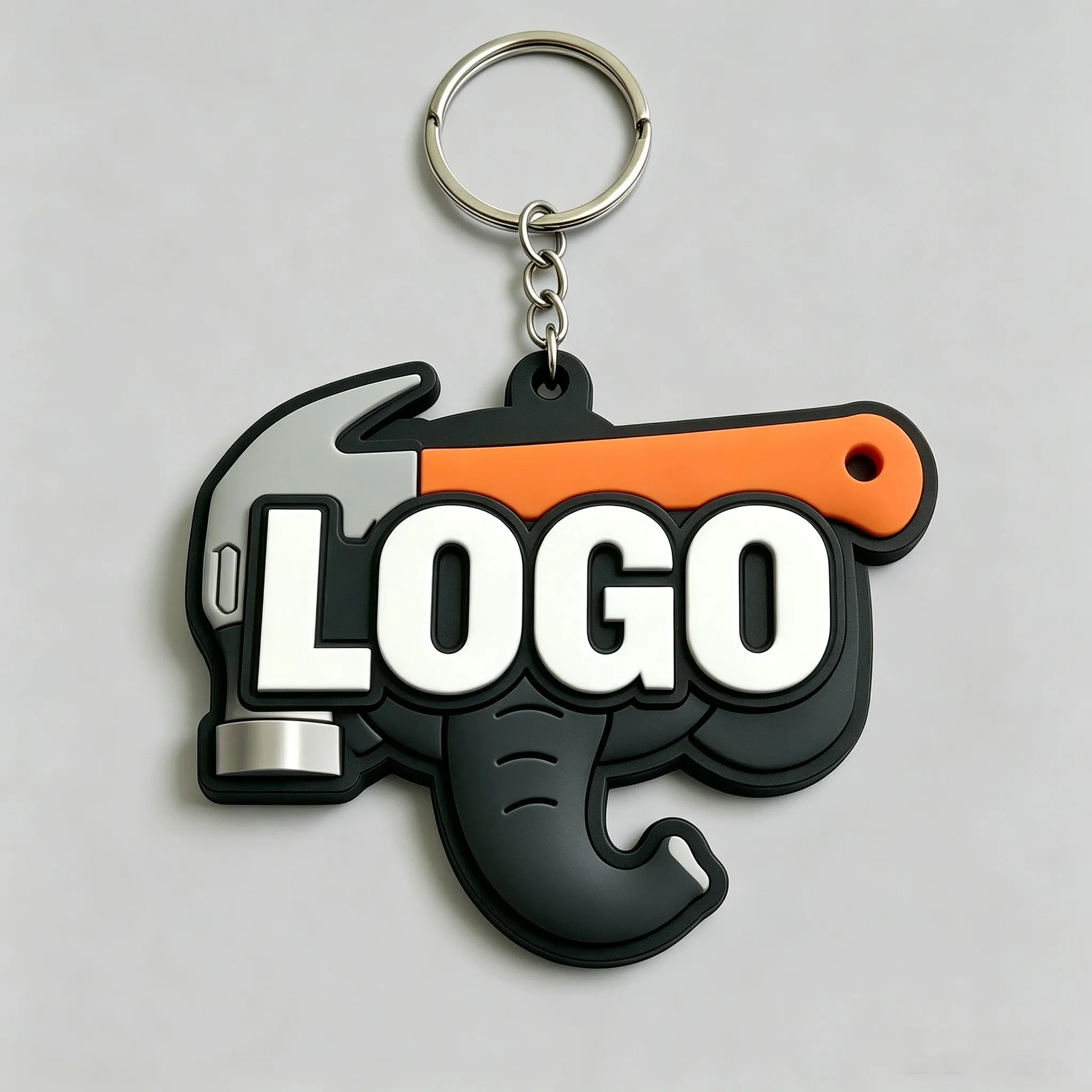 Llavero PVC personalizado con anilla para mochila – Regalo enfermería - imagen 5