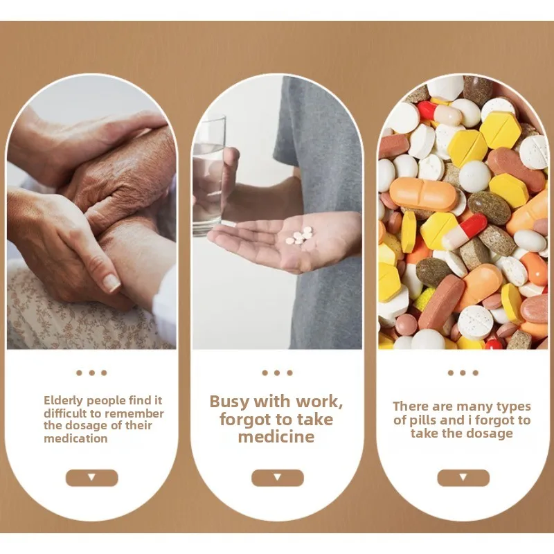 Pastillero portátil estanco para medicación semanal y exterior - imagen 3