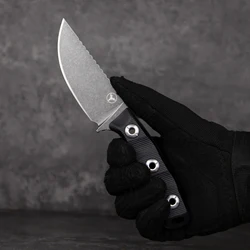 Cuchillo hoja fija LENGREN EDC acero Sleipner – Supervivencia