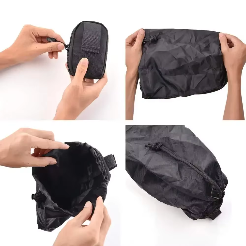 Bolsa táctica plegable MOLLE para caza, acampada y uso en cinturón - imagen 4