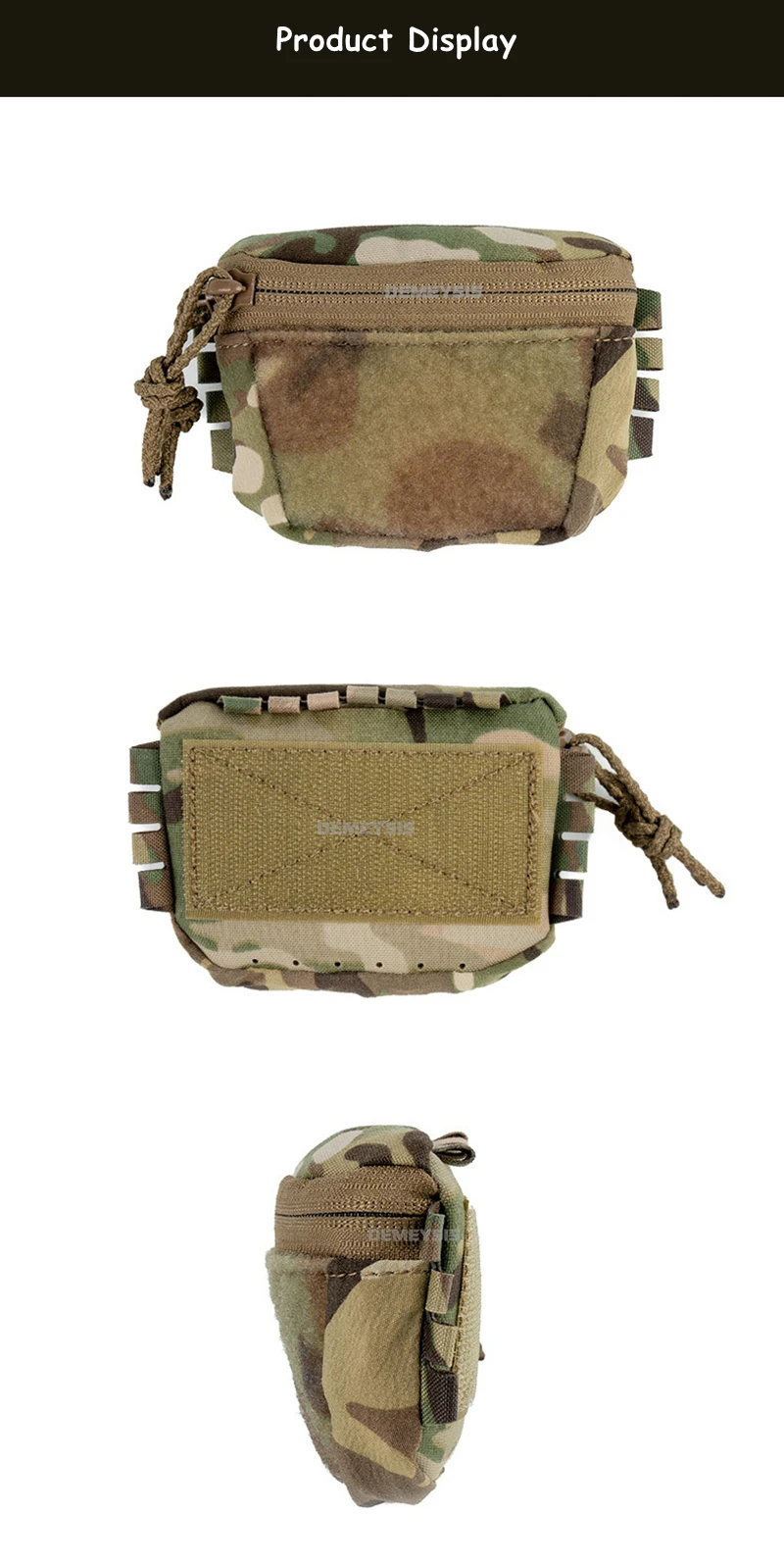 Bolsillo para organización del equipo