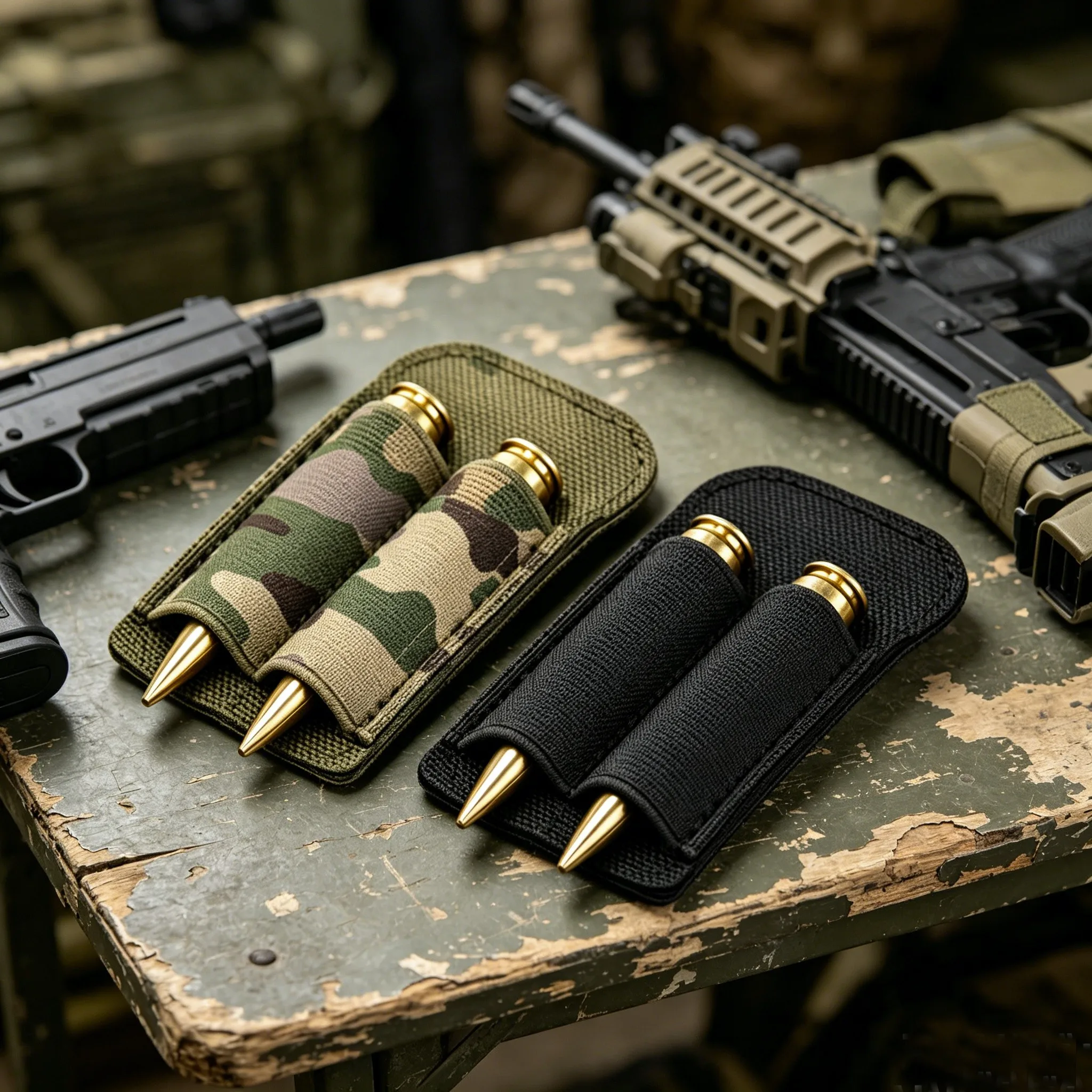 Porta Cartuchos Táctico 7.62mm – Funda Doble Munición para Caza - imagen 2
