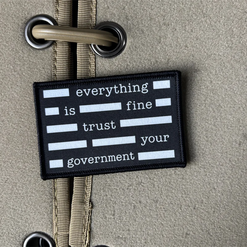 Parche táctico militar gancho bucle estampado moral mochila - imagen 5