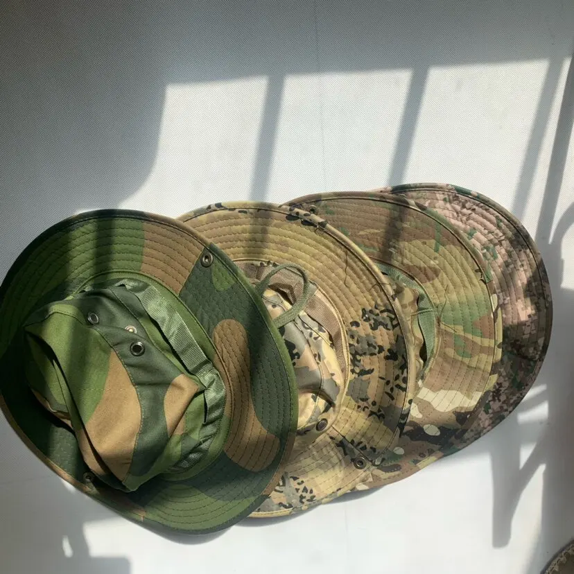 Sombrero camuflaje caza de algodón, protección solar transpirable - imagen 5