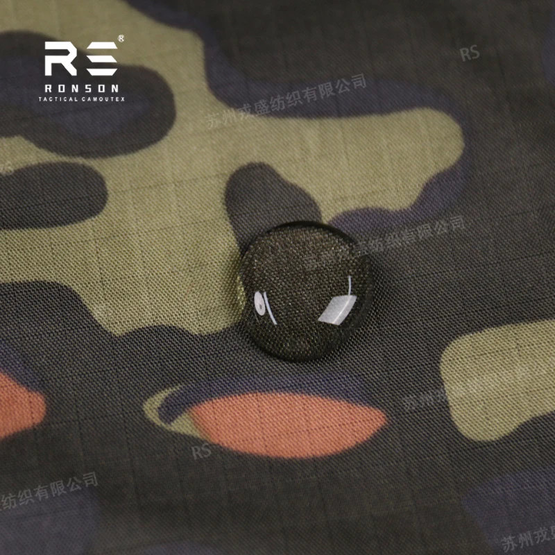 Poncho impermeable camuflaje PU Ripstop de nailon - imagen 2