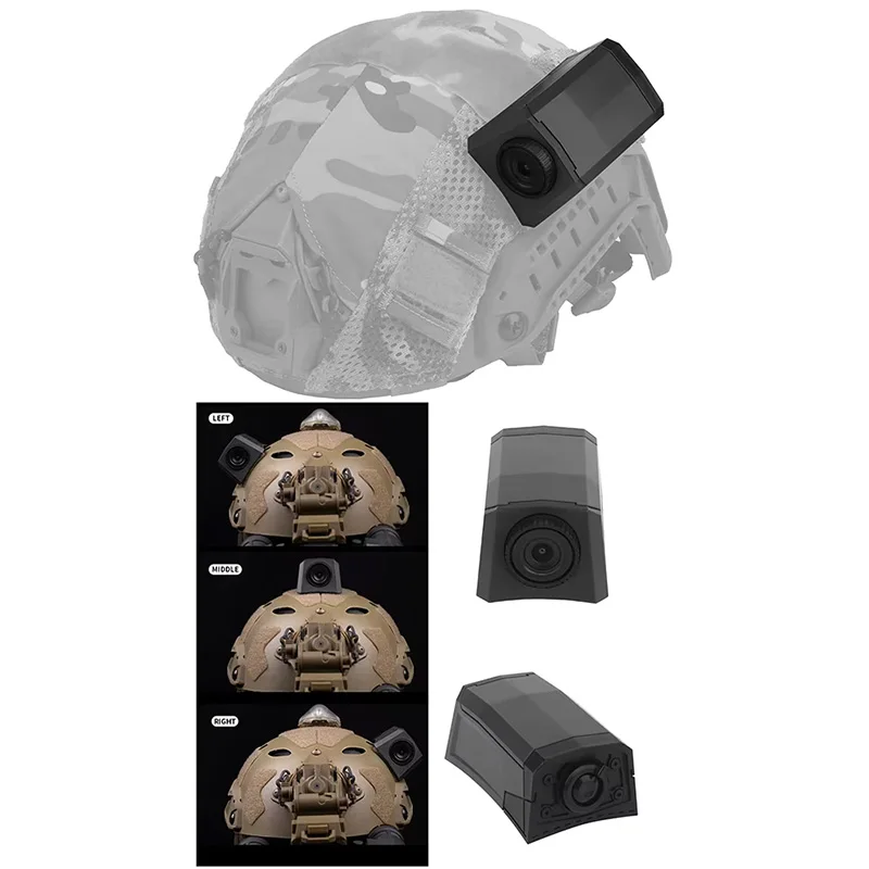 Cámara táctica militar CS para casco rápido airsoft - imagen 2