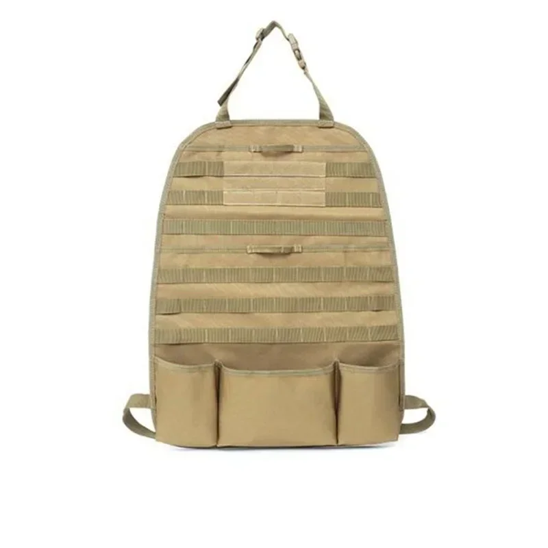 Organizador trasero con panel MOLLE – Protección y almacenamiento