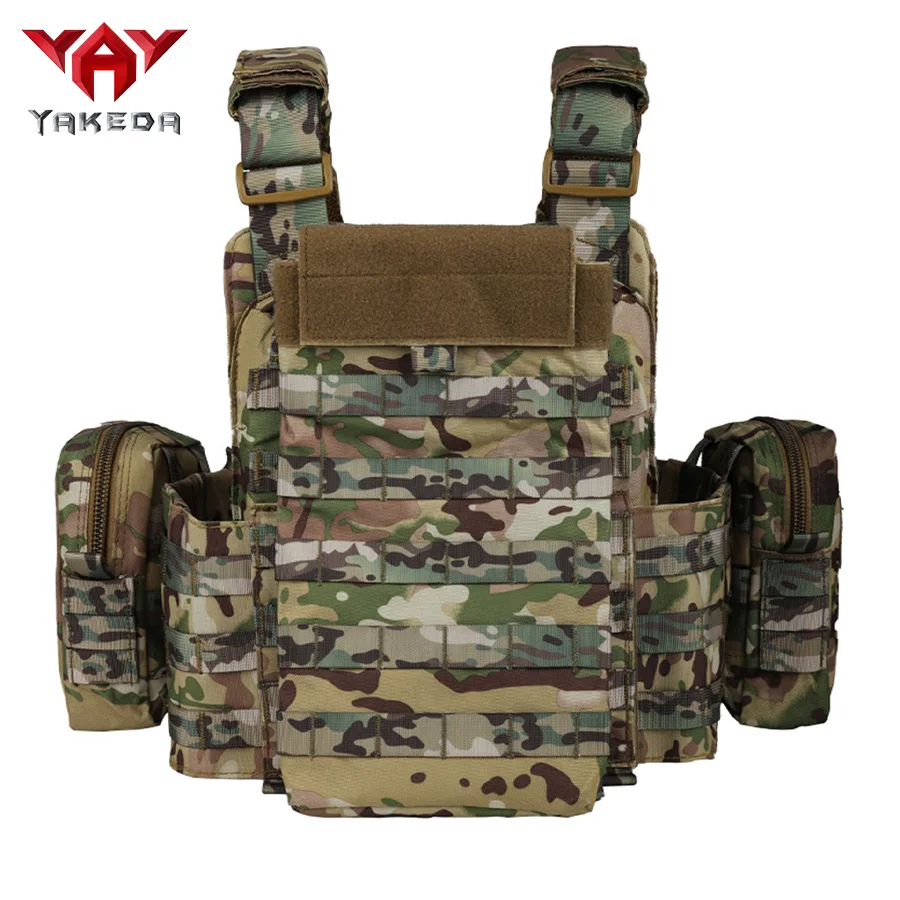 YAKEDA chaleco táctico impermeable desmontable con bolsa de equipo - imagen 3