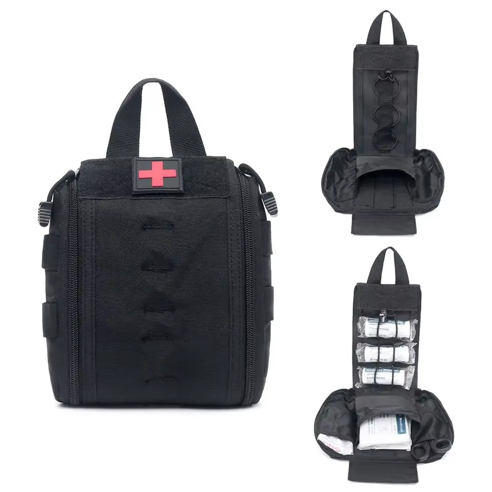Riñonera táctica MOLLE EDC IFAK emergencias exterior - imagen 3