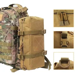 Bolsa táctica MOLLE bandolera cruzada ripstop para senderismo