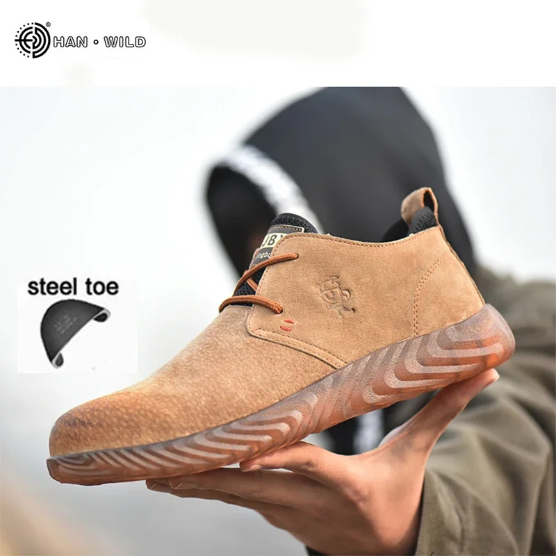 Botas de seguridad puntera acero transpirables antideslizantes - imagen 2
