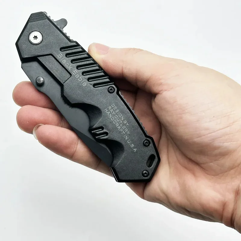 Cuchillo de supervivencia plegable multifunción para camping - imagen 4