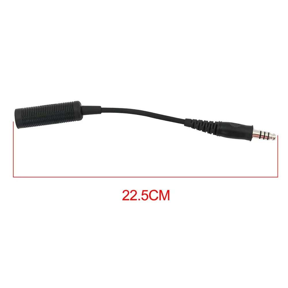 Adaptador táctico NATO de auriculares a cableado civil para radio - imagen 5