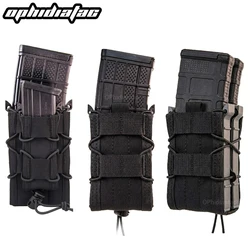 OPHIDANTAC Bolsa táctica MOLLE para cargador 9mm AK/AR