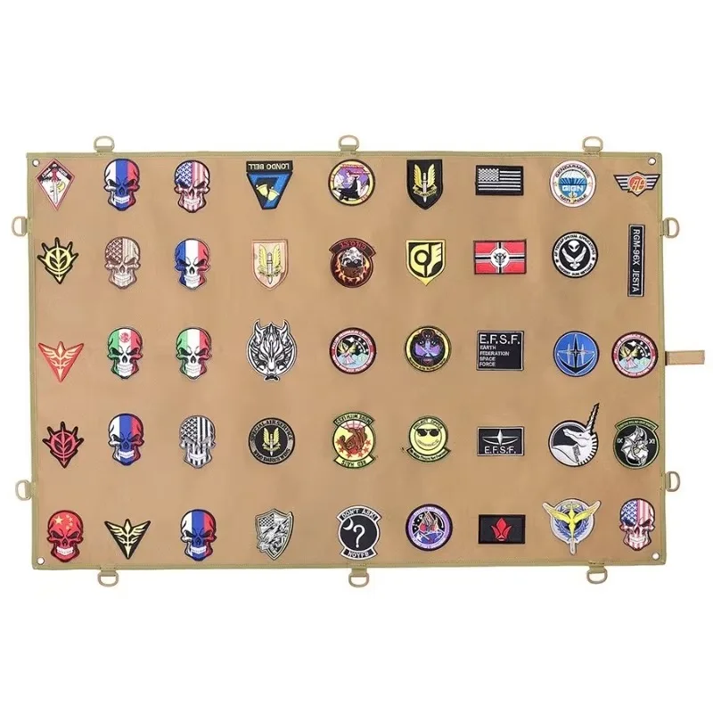 Organizador MOLLE para parches tácticos – Plegable