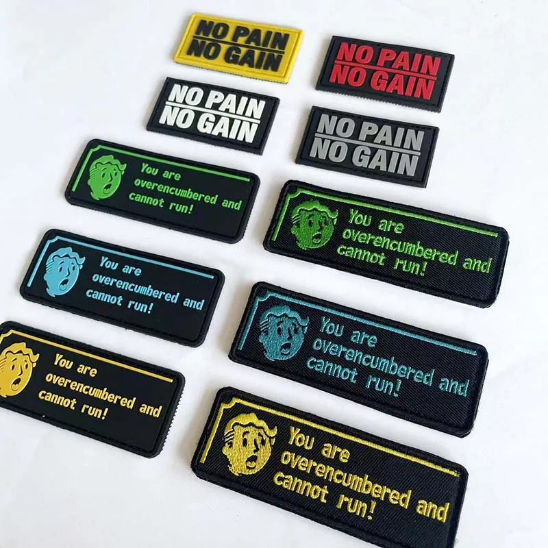 Parche táctico PVC moral bordado para mochila o uniforme - imagen 2
