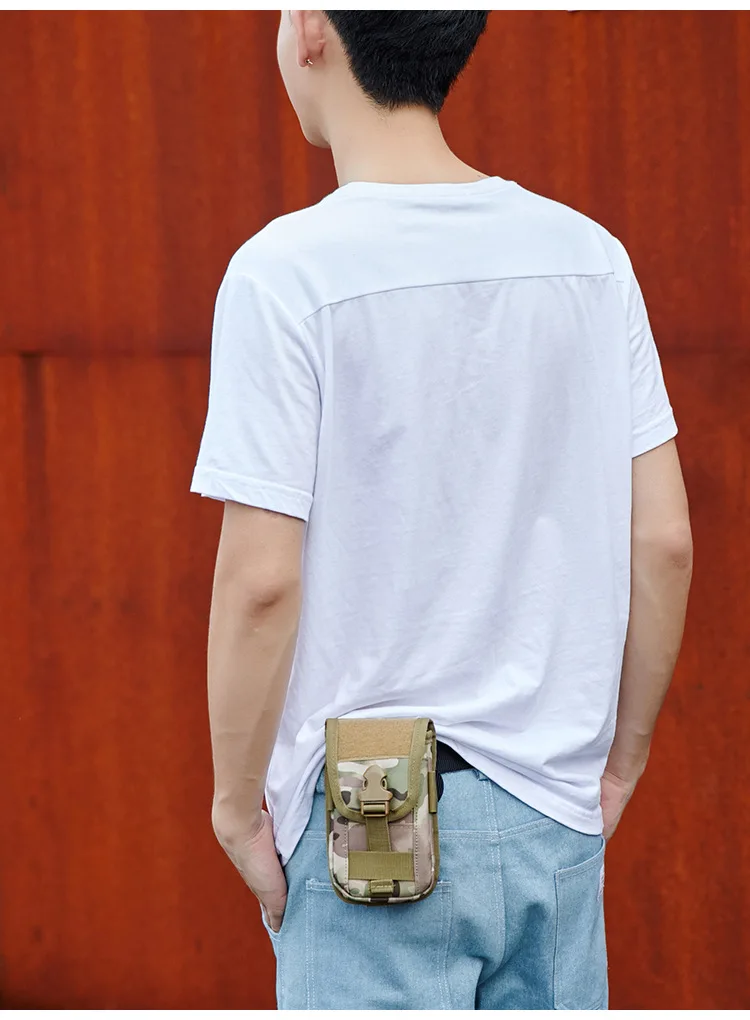 Bolsa táctica de cintura en camuflaje