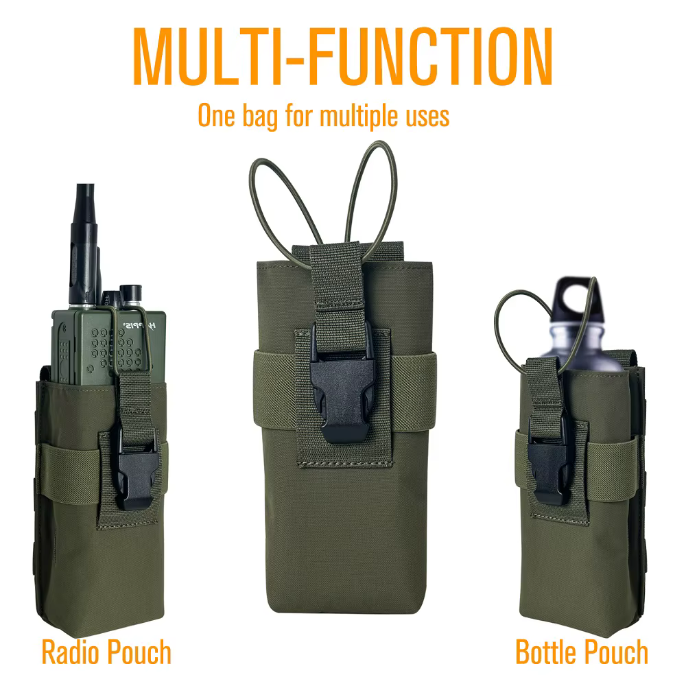 UNIONTAC 500D Bolsa táctica multiusos para radio PRC152/148 y botellas - imagen 3
