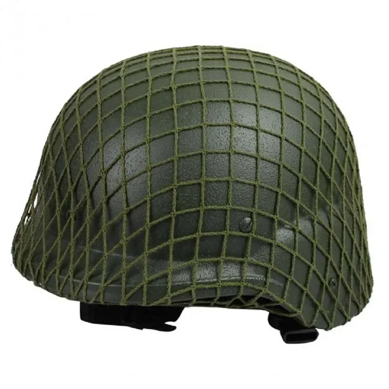 Funda casco táctico camuflaje rejilla cojín de aire policía militar - imagen 2