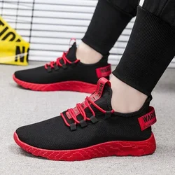 Zapatillas vulcanizadas antideslizantes transpirables de malla hombre