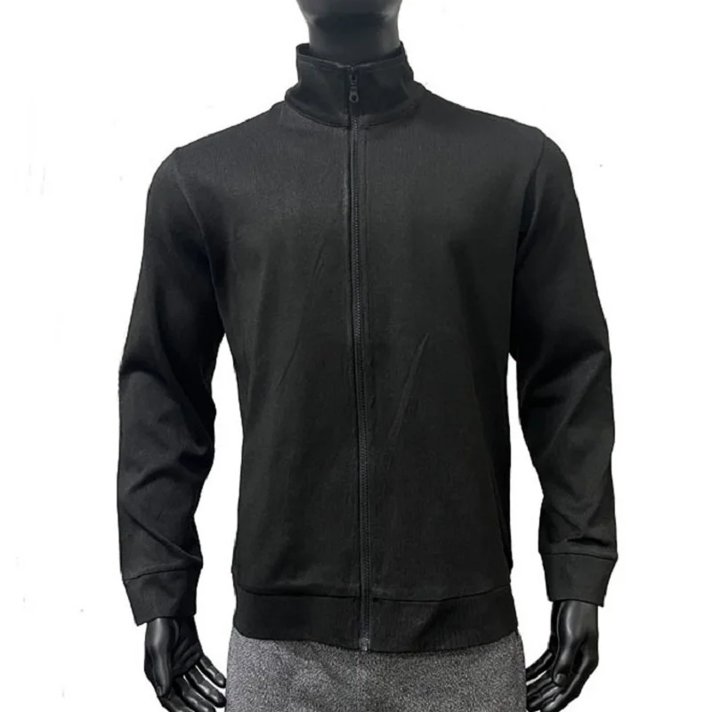 Chaqueta táctica anti-corte EN388 CE transpirable negra ripstop - imagen 2